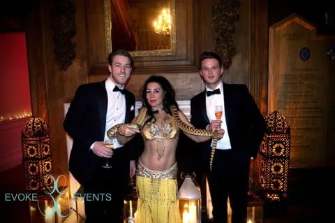 An Arabian Nights Birthday at a Country Mansion