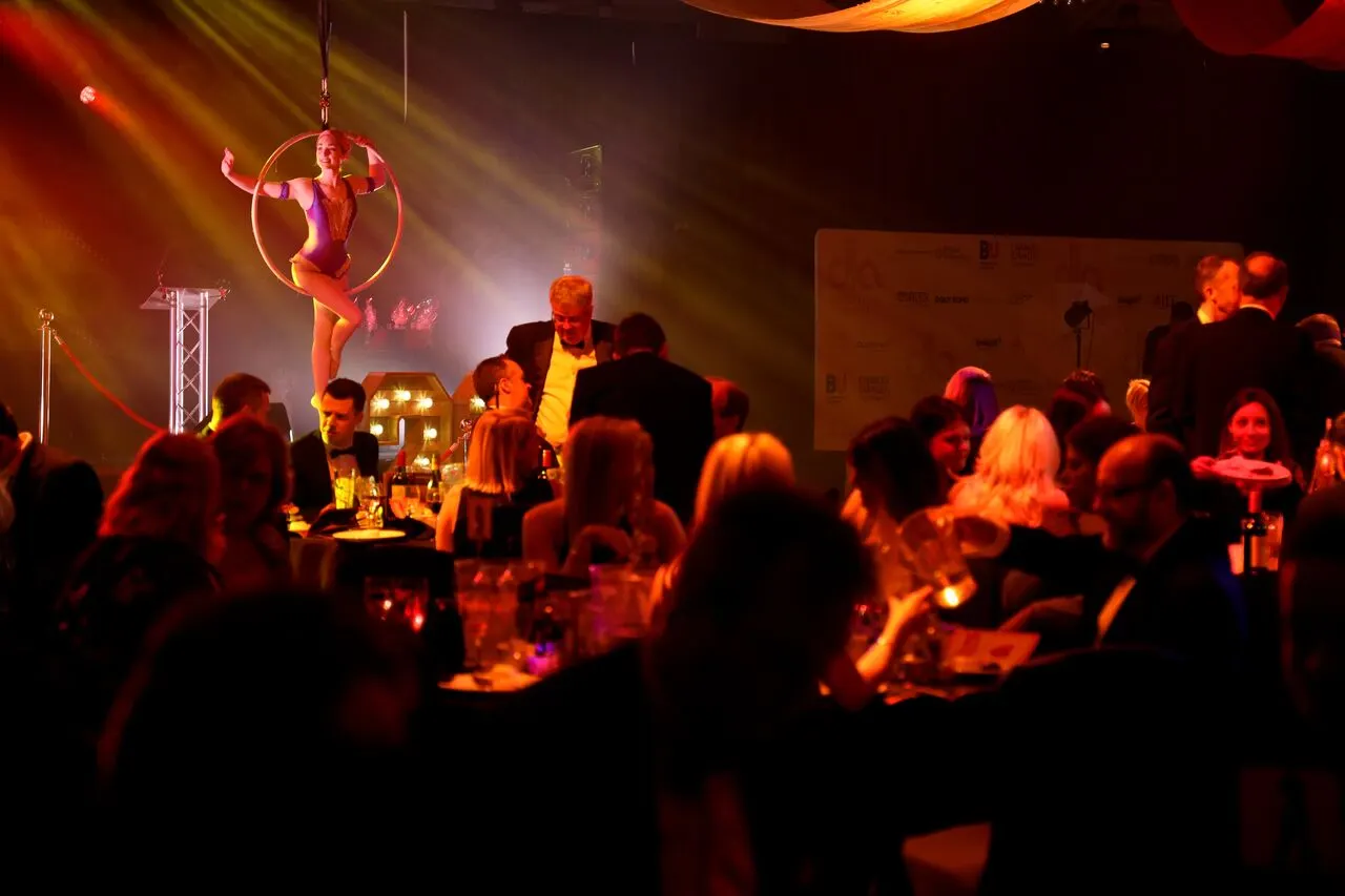 Circus Showman themed entertainment in Bath