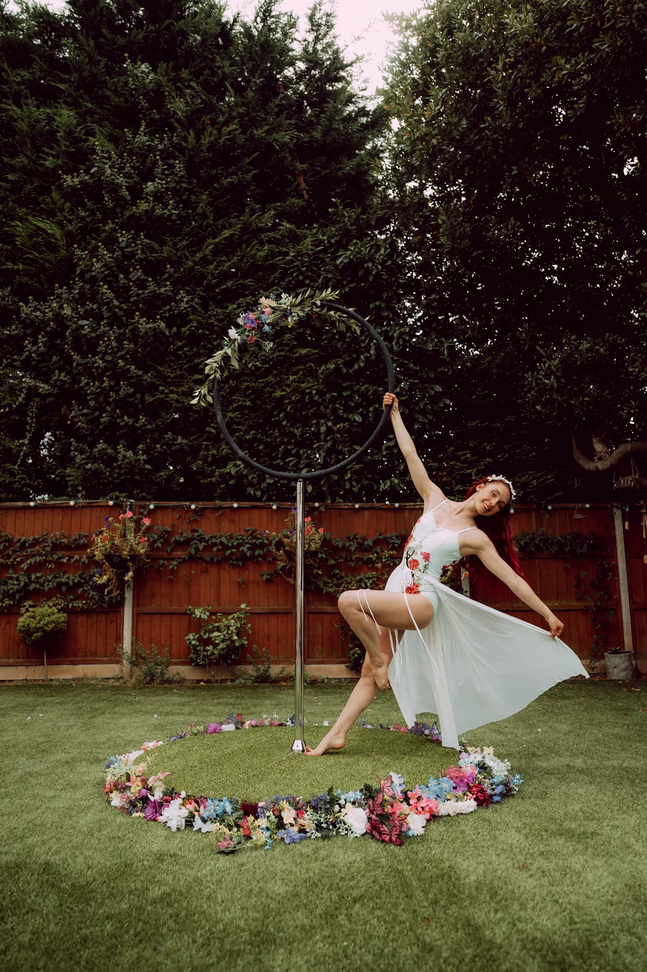 Enchanted Garden themed entertainment in Bath