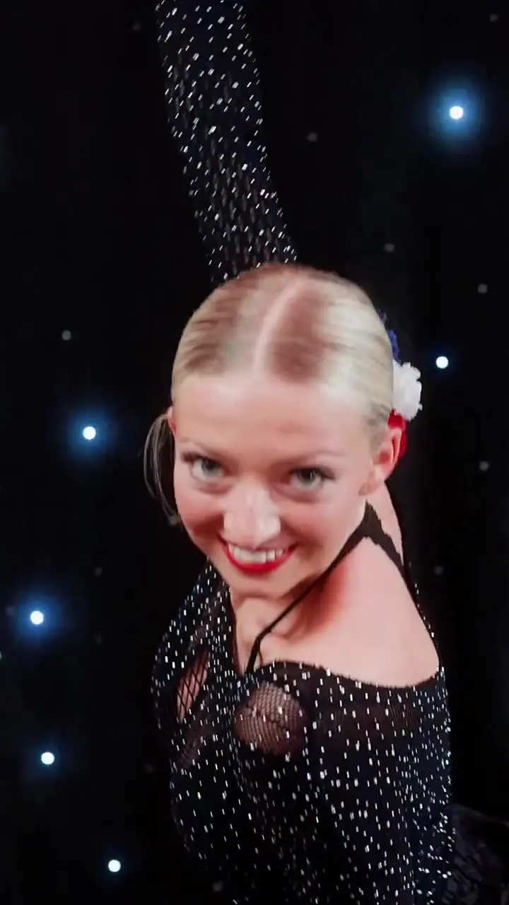 Can Can dancer slow motion: can can dancers, parisian theme