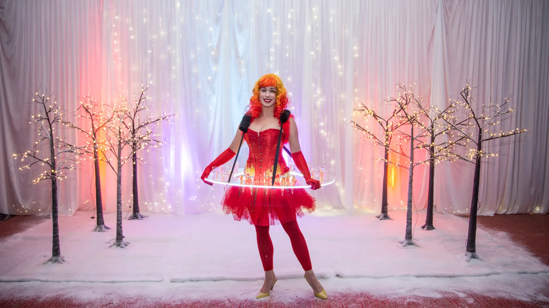 Winter Wonderland themed entertainment