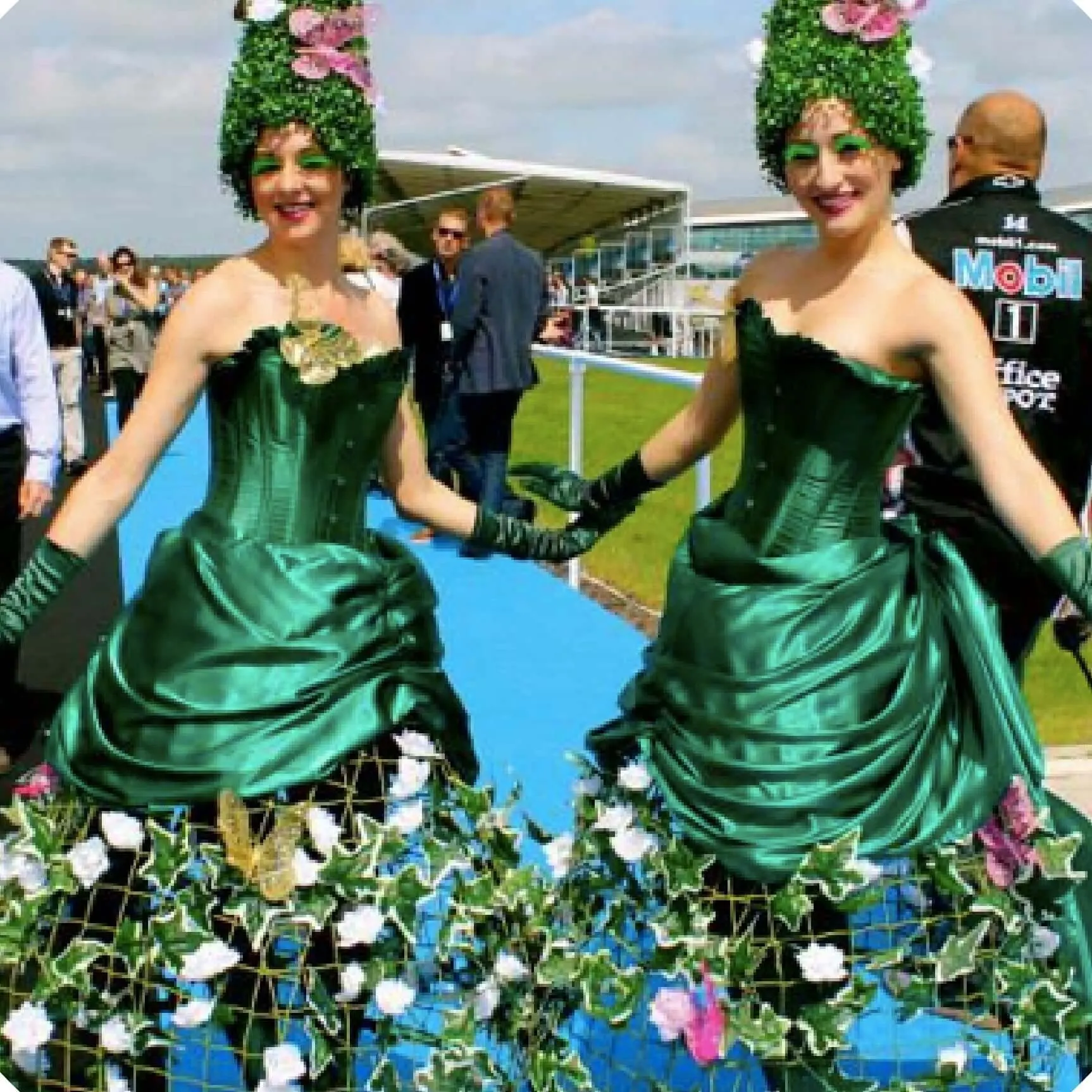 Walkabout Characters, Enchanted Garden theme